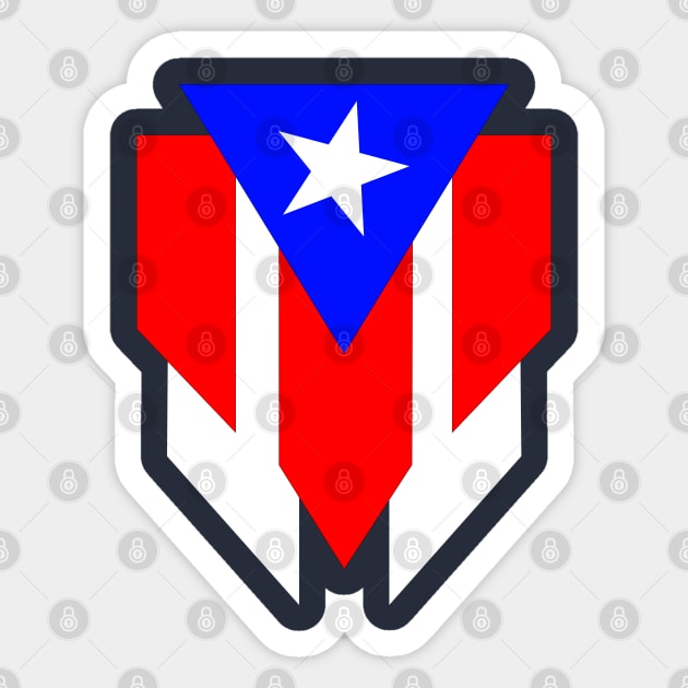 Puerto Rican Emblem Sticker by SuaveOne